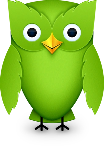 Duolingo icon — 2012, Classic 3D