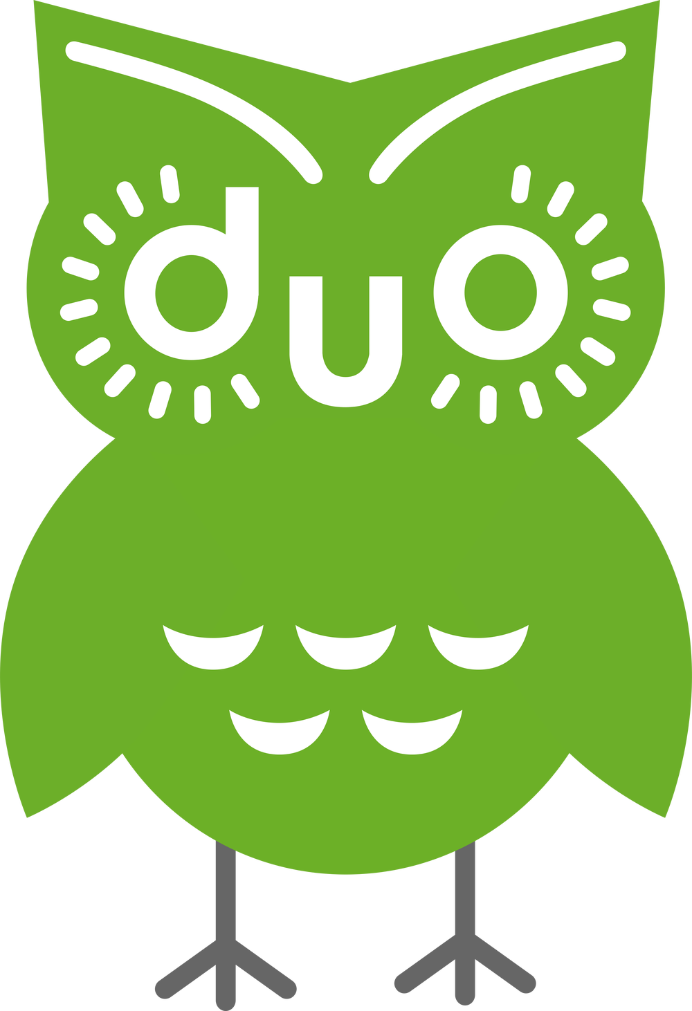 Duolingo icon — 2011, First Edition